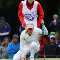 パッティングの読み方が男前 2016年 KPMG女子PGA選手権 初日 スーザン・ペターセン
