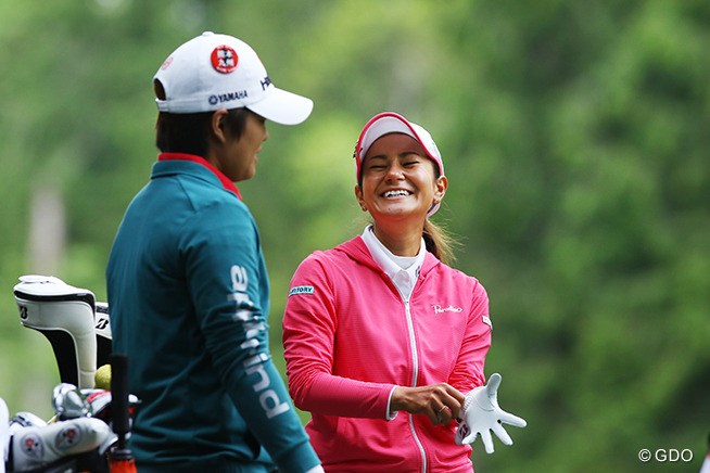 2016年 KPMG女子PGA選手権 初日 野村敏京 宮里藍