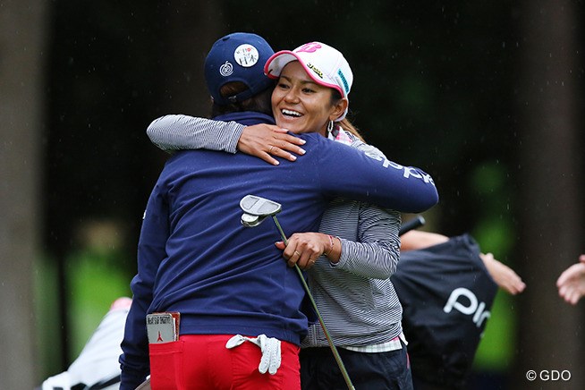 2016年 KPMG女子PGA選手権 2日目 野村敏京 宮里藍