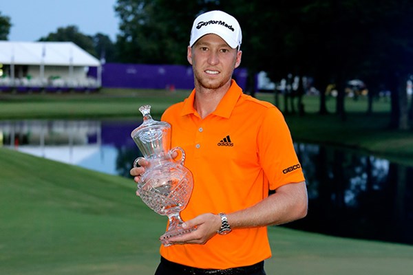 初優勝を遂げたダニエル･バーガー(Andy Lyons/Getty Images)