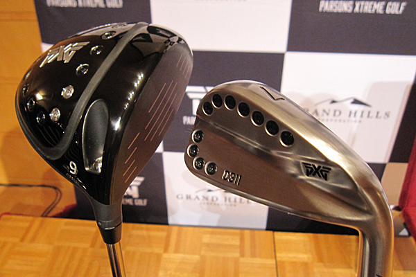 PXG（Parsons Xtreme Golf）ロゴバックル ベルト  ゴルフ ◇PXG ロゴバックル ゴルフ レザー ベルト 黒 サイズ調節可能
