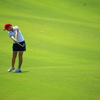 アメリカ女子は三人が比較的に安定したゴルフの結果優勝できたのだろうな 2016年 トヨタジュニアゴルフワールドカップ Supported by JAL 最終目 ケーティン・パップ