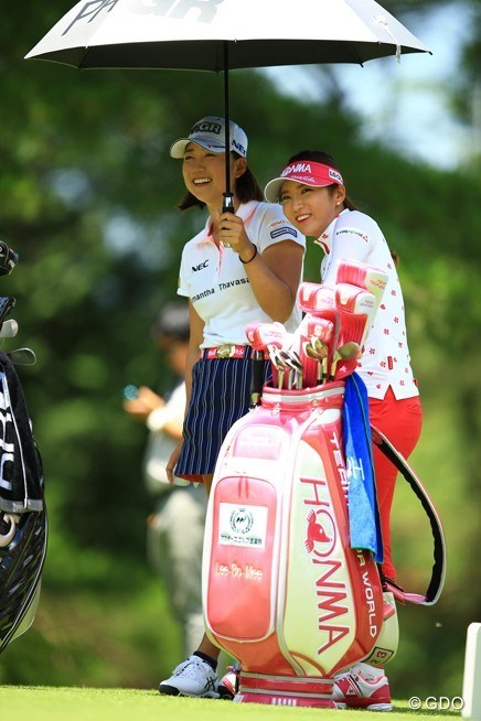 2016年 ニチレイレディス 初日 原江里菜、イ・ボミ