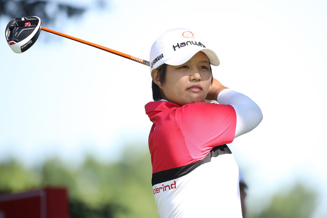 「明日の目標は－6」野村敏京、3勝目へ好位置