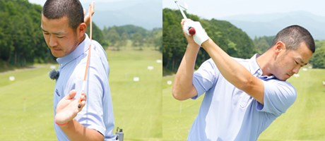 アイアンショットの基本 スイングを作る Gdo ゴルフレッスン 練習