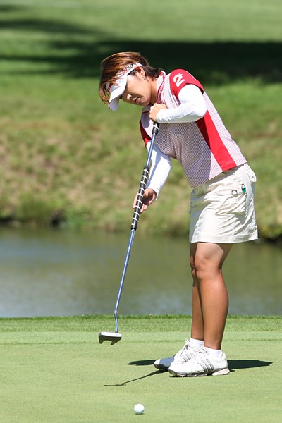 2009年 NEC軽井沢72ゴルフトーナメント 初日 福嶋浩子