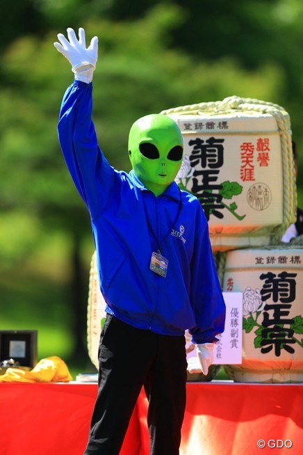 2016年 ISPSハンダグローバルカップ 最終日 宇宙人