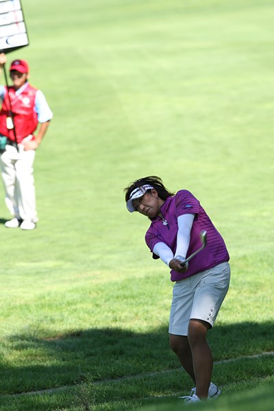 2009年 NEC軽井沢72ゴルフトーナメント初日 福嶋晃子