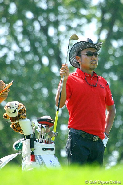 2009年 全米プロゴルフ選手権2日目 片山晋呉 後半に崩れた片山晋呉は、通算9オーバーの121位タイで予選落ち