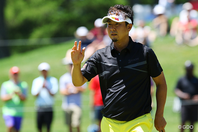 初出場の塚田＆松村は出遅れ 名物パー5で大叩き