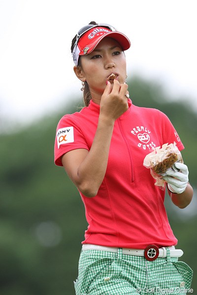 2009年 NEC軽井沢72ゴルフトーナメント 2日目 上田桃子