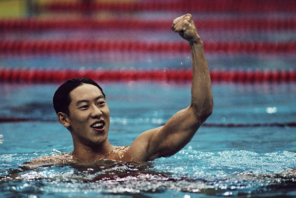 2016年 リオデジャネイロ五輪 事前 鈴木大地 1988年のソウル五輪100m背泳ぎで日本競泳陣に16年ぶりの金メダルをもたらした鈴木大地(Simon Bruty/Getty Images)