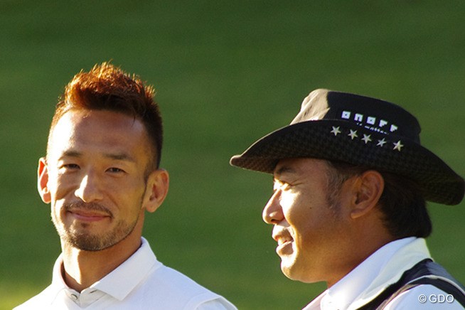 2016年 ネスレインビテーショナル 日本プロゴルフマッチプレー選手権 レクサス杯 事前 片山晋呉 中田英寿氏
