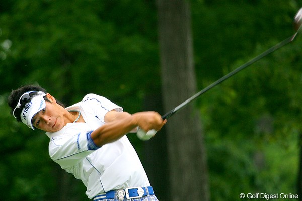 2009年 全米プロゴルフ選手権3日目 石川遼 後半に4連続ボギーを喫し、70位タイに後退した石川遼