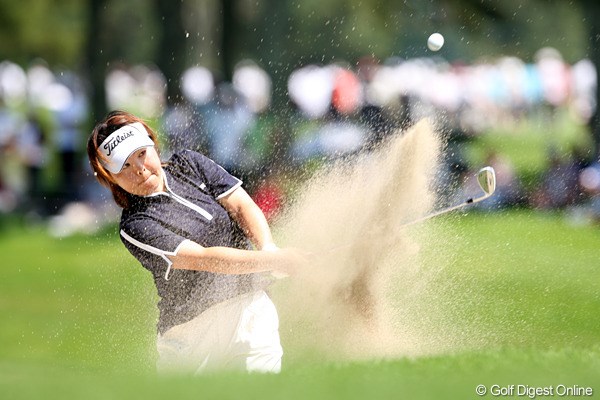 2009年 NEC軽井沢72ゴルフトーナメント 最終日 不動裕理 3日間とも71のスコアでした。