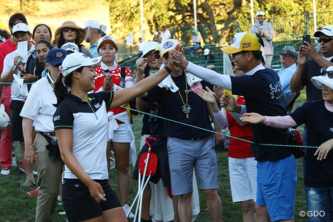 2016年 全米女子オープン 2日目 応援団2