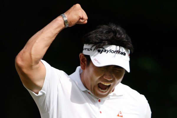 2009年 全米プロゴルフ選手権 最終日 Y.E.ヤン 王者タイガーに競り勝ちアジア勢初のメジャータイトルを掴んだY.E.ヤン（Streeter Lecka/Getty Images）
