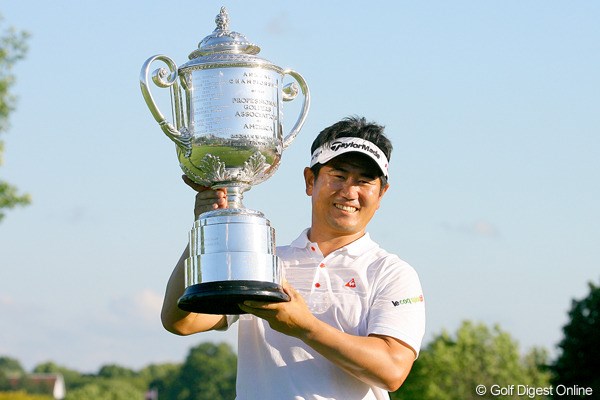 2009年 全米プロゴルフ選手権最終日 Y.E.ヤン 日本でもお馴染み、韓国のY.E.ヤンがアジア勢では初のメジャータイトルを獲得！
