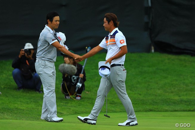 2016年 日本プロ選手権 日清カップヌードル杯 3日目 武藤俊憲、谷原秀人