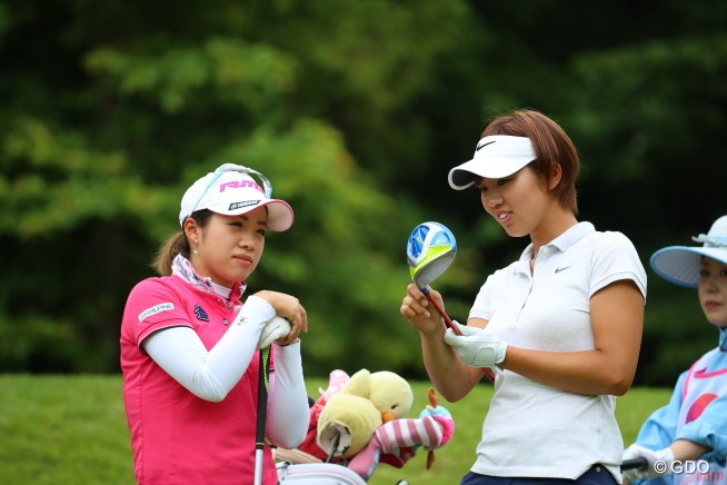 2016年 ニッポンハムレディスクラシック 2日目 葭葉ルミ、大江香織