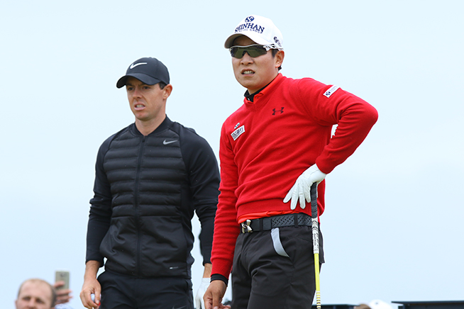 キム・キョンテ マキロイとの初ラウンドで学んだこと