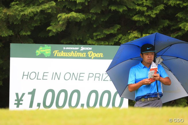 2016年 ダンロップ・スリクソン福島オープンゴルフトーナメント 初日 時松隆光