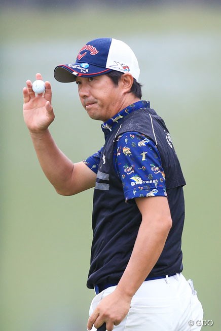 2016年 ダンロップ・スリクソン福島オープンゴルフトーナメント 初日 深堀圭一郎