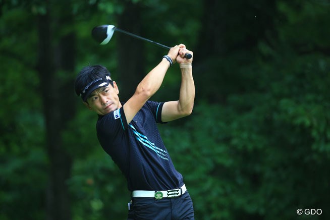 2016年 ダンロップ・スリクソン福島オープンゴルフトーナメント 初日 竹谷佳孝