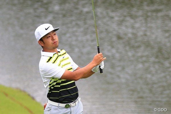 2016年 ダンロップ・スリクソン福島オープンゴルフトーナメント 2日目 時松隆光 22歳の時松隆光が1打差の2位で決勝ラウンドに進んだ