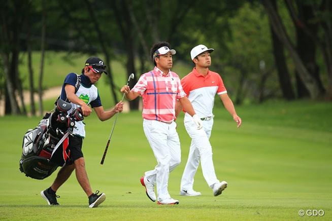 2016年 ダンロップ・スリクソン福島オープンゴルフトーナメント 3日目 時松隆光、岩本高志