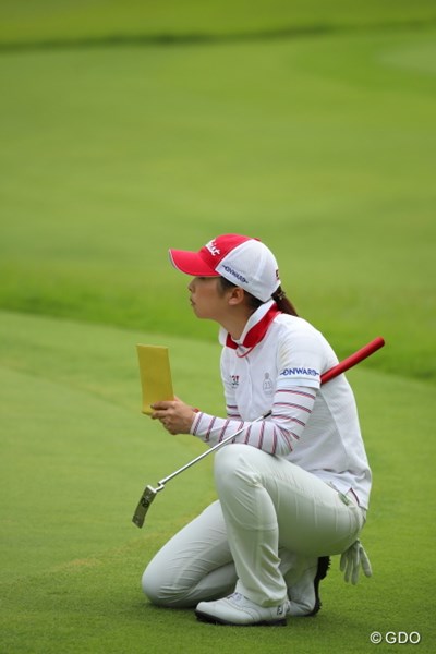 2016年 センチュリー21レディスゴルフトーナメント 最終日 菊地絵理香 桑田のマウンドを思い出した。