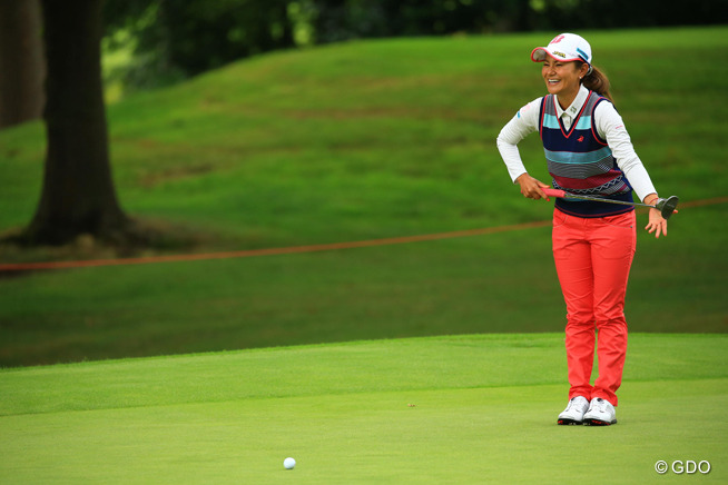 宮里藍、3日間41ホールで調整