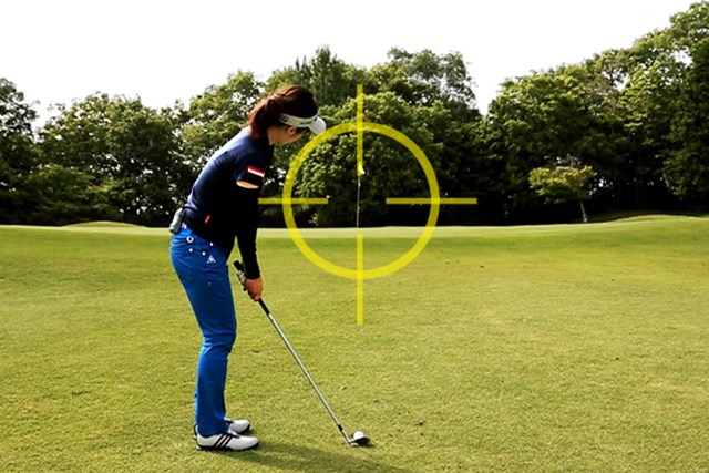 花道こそ 基本 に立ち返る 花道アプローチは打つ前が肝心 竹村千里 女子プロレスキュー Gdo ゴルフレッスン 練習