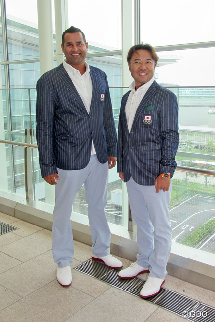 片山晋呉がリオ五輪へ出発 「メダルを首にかけて帰国したい」