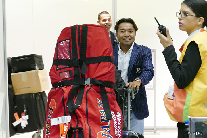 片山晋呉がリオデジャネイロ入り「あっという間に着いた」