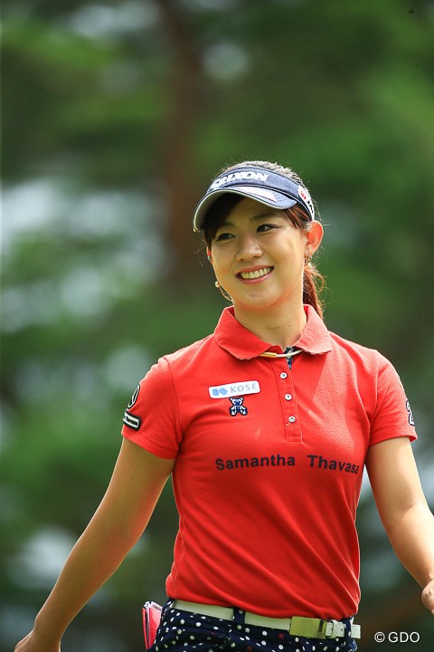 2016年 NEC軽井沢72ゴルフトーナメント 初日 香妻琴乃