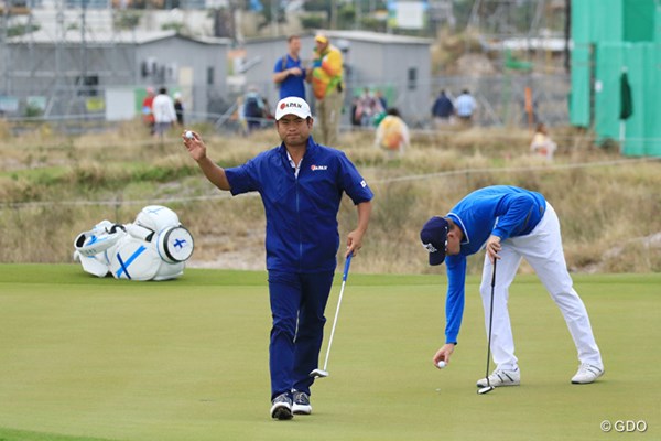 2016年 リオデジャネイロ五輪 2日目 池田勇太 池田勇太は粘りのゴルフでアンダーパーでプレーした