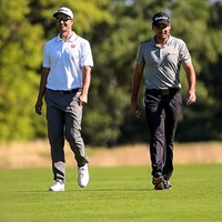 7位発進としたデイ（右）と11位のアダム・スコット(Photo by Chris Condon/PGA TOUR) 2016年 ザ・バークレイズ 初日 アダム・スコット ジェイソン･デイ