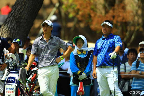 2016年 RIZAP KBCオーガスタゴルフトーナメント 3日目 石川遼 小田龍一 2人が一緒だと、2009年武蔵CC豊岡Cで行われた日本オープンゴルフを思い出しますね。
