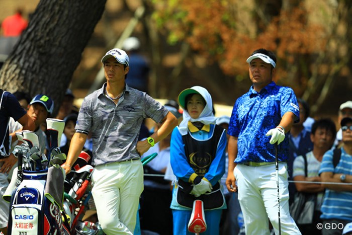 2人が一緒だと、2009年武蔵CC豊岡Cで行われた日本オープンゴルフを思い出しますね。 2016年 RIZAP KBCオーガスタゴルフトーナメント 3日目 石川遼 小田龍一