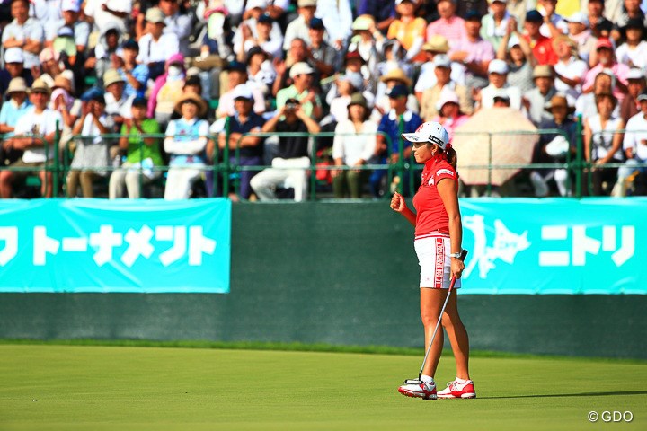 2016年 ニトリレディスゴルフトーナメント 最終日 イ・ボミ