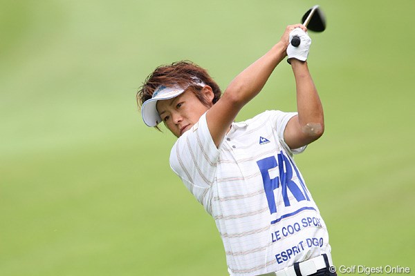2009年 ヨネックスレディス初日 山口裕子