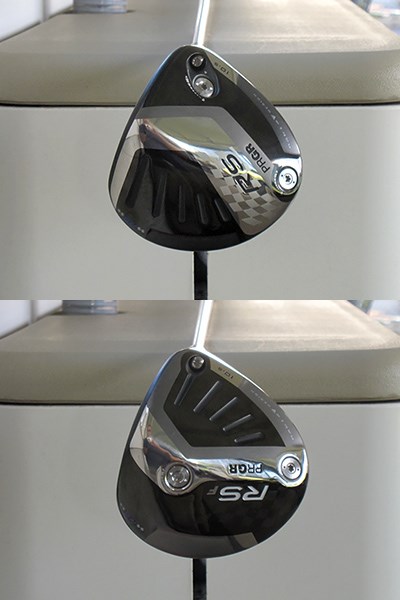 プロギア RS ドライバー（上）、プロギア RS ドライバー F（下） 重心角をチェック