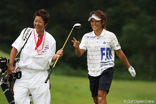 2009年 ヨネックスレディス初日 山口裕子