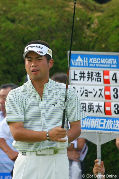 2009年 VanaH杯KBCオーガスタゴルフトーナメント 池田勇太 4連続バーディで前半を31でラウンドした池田勇太は暫定8位タイ
