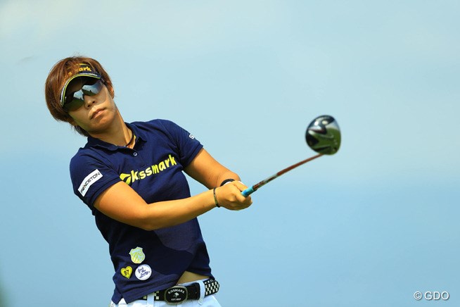 2016年 ゴルフ5レディス プロゴルフトーナメント 初日 穴井詩