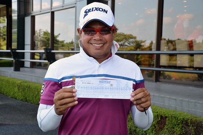 2016年 アルファクラブCUP シニアオープン 2日目 プラヤド・マークセン