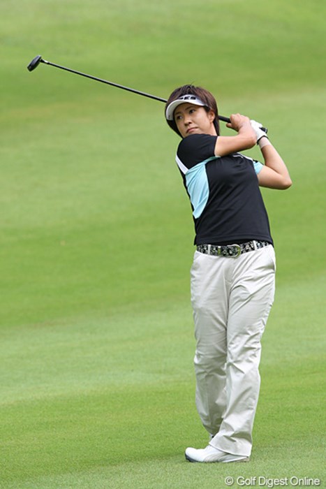 この日「66」で一気に3位タイへ浮上した大場美智恵 2009年 ヨネックスレディスゴルフトーナメント 2日目 大場美智恵