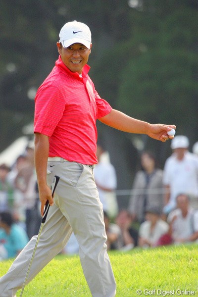 2009年 VanaH杯KBCオーガスタゴルフトーナメント3日目 菊池純 原口鉄也