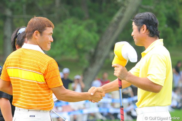 2009年 VanaH杯KBCオーガスタゴルフトーナメント3日目 丸山茂樹＆伊澤利光
